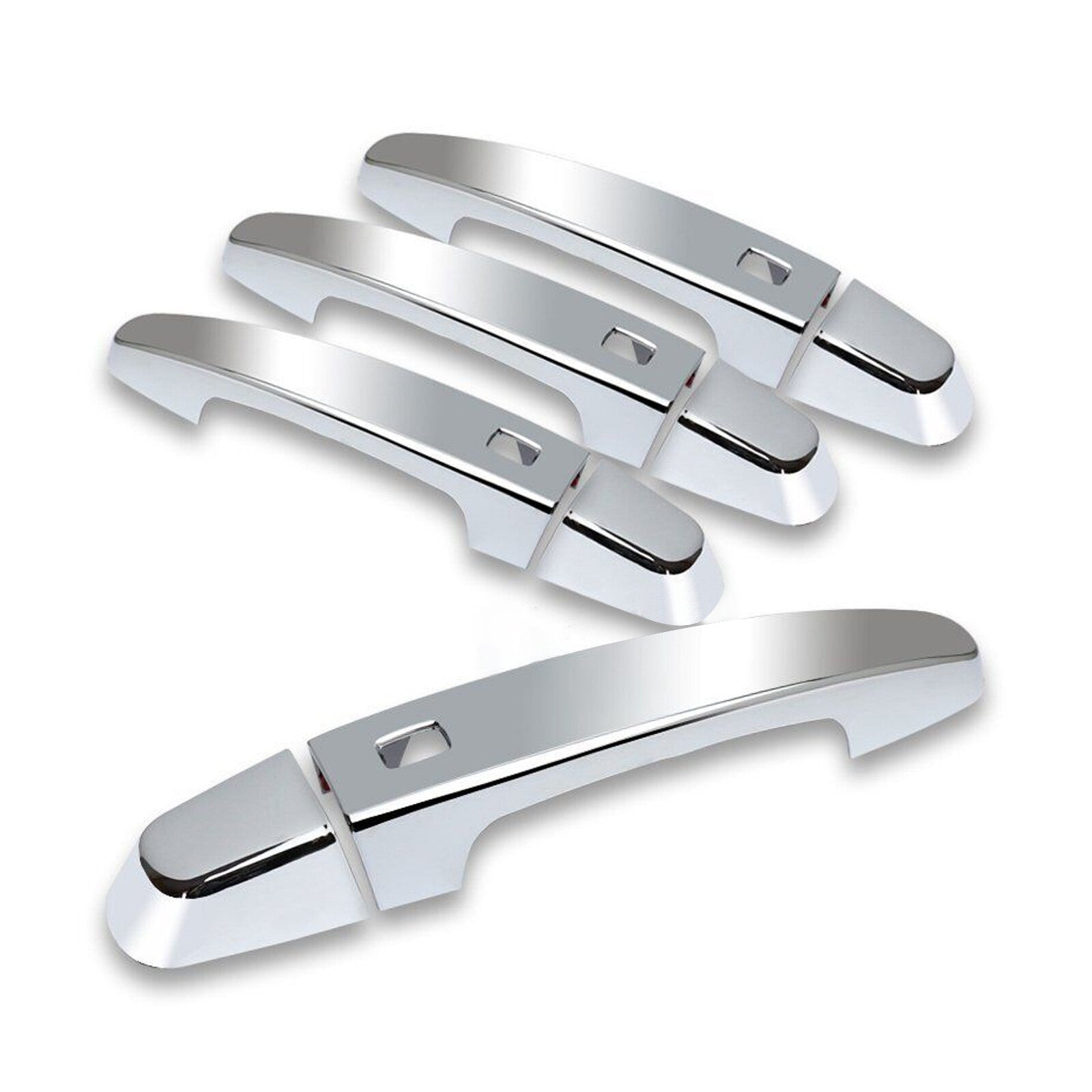 for CHEVROLET MALIBU 2016 2017 2018 CHROME DOOR HANDLE COVER COVERS W/ for SMART HOLE