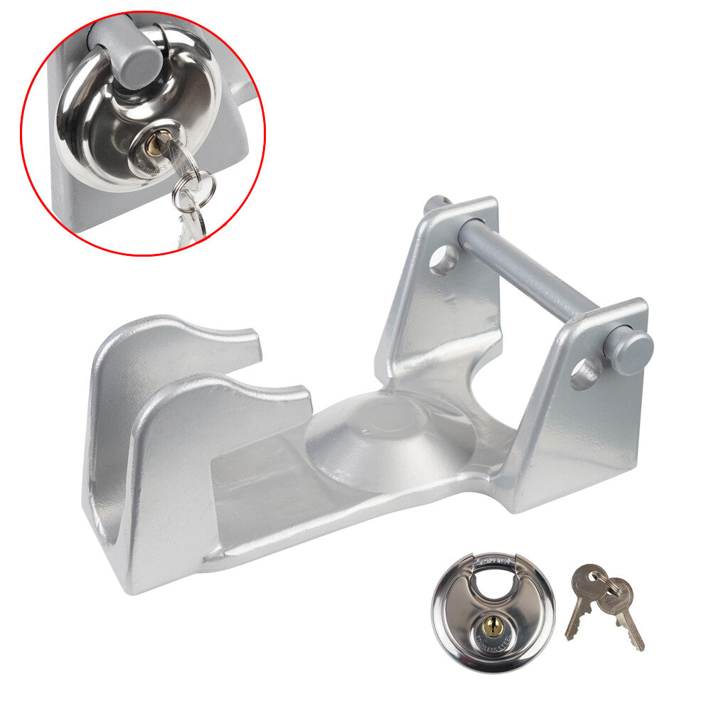 Gooseneck Trailer Hitch LockKeyed Padlock TL-50 Coupler Lock for Heavy Trailers