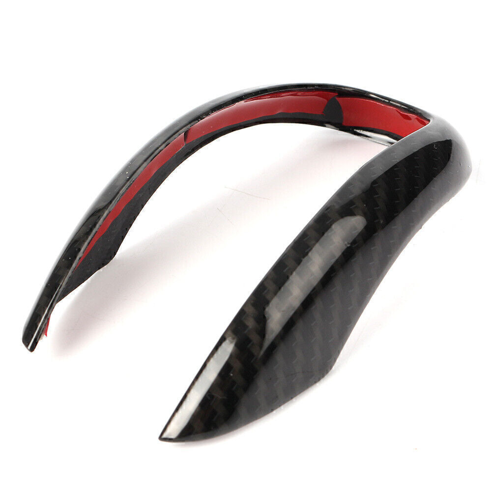 for Alfa Romeo Giulia for Stelvio 2017 ABS Carbon Fiber Gear Shift Head Cover Trim