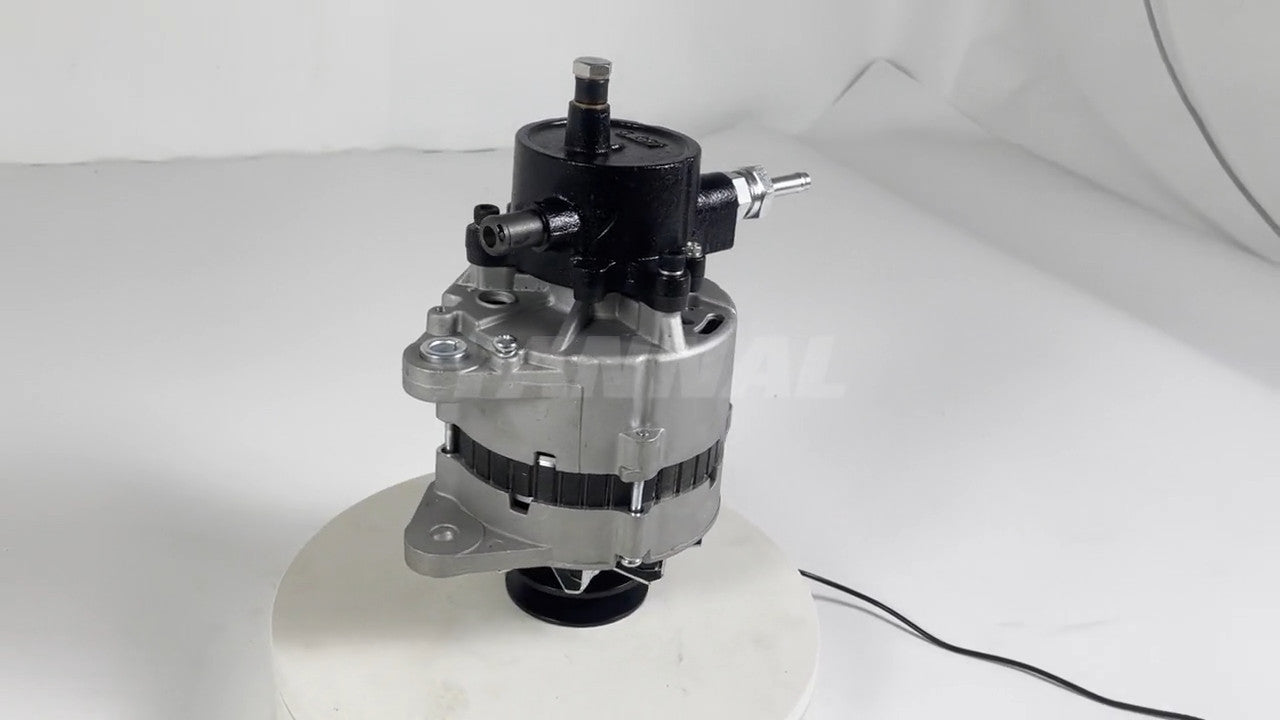 new ME077404 alternator, 24V 50A, suitable for Mitsubishi 6D16 engine.