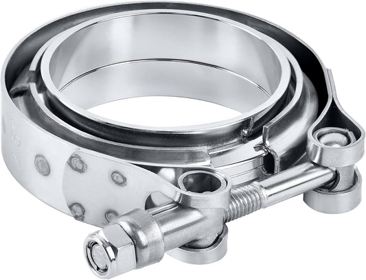V-band clips and flange kit for 3-inch 76mm 304 stainless steel exhaust pipe