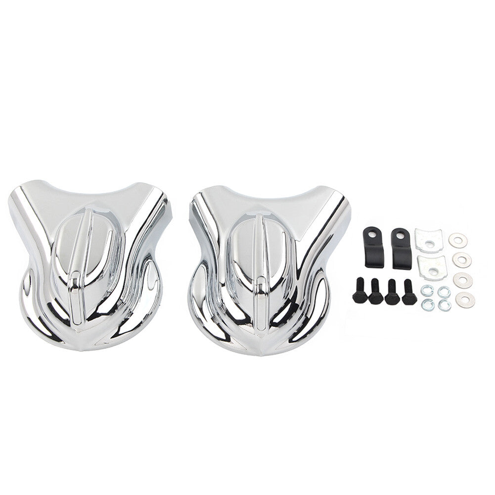 Rear Swingarm Axle Covers Kit Fits for Harley Heritage Softail 2008-2017