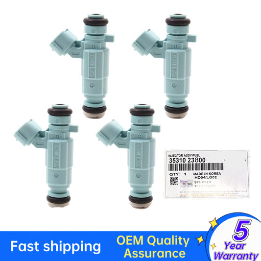 Equipment Manufacturer 4X Fuel Injectors for Hyundai for Elantra 06-12 for Kia Soul Spectra 35310-23800