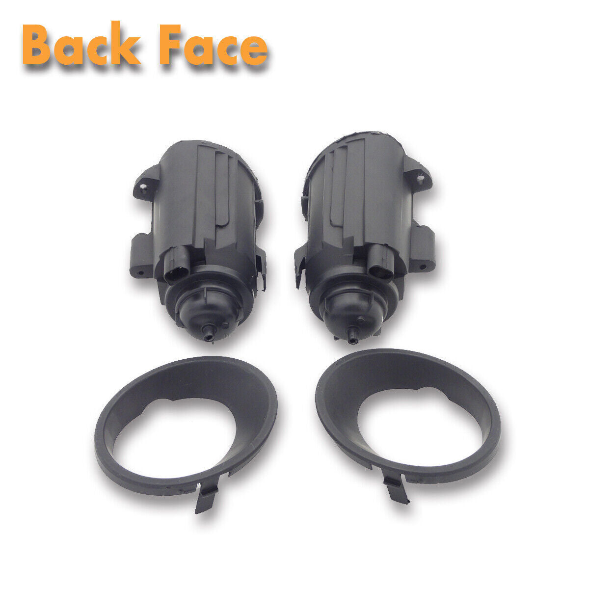 CLEAR BUMPER DRIVING FOG LIGHTS LAMP W/COVER BEZEL Fit for BMW E53 X5 1999-2004