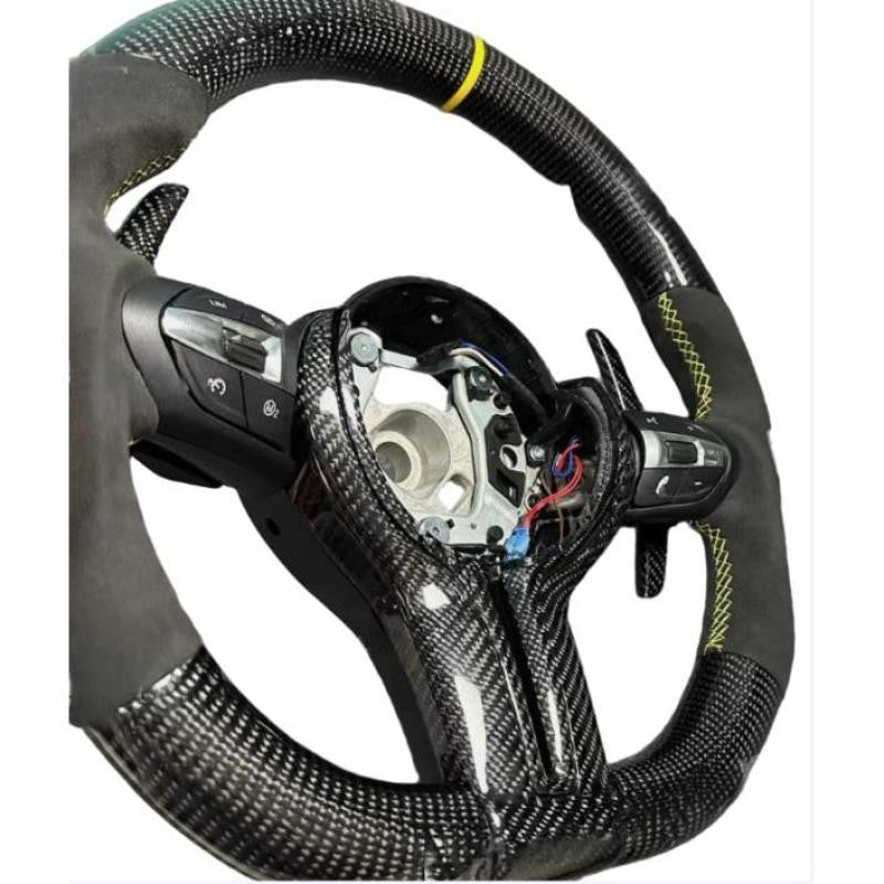 Carbon Fiber Alcantara Steering Wheel for BMW F06 F12 F13 F30 F80 M3 F82 M4 M2