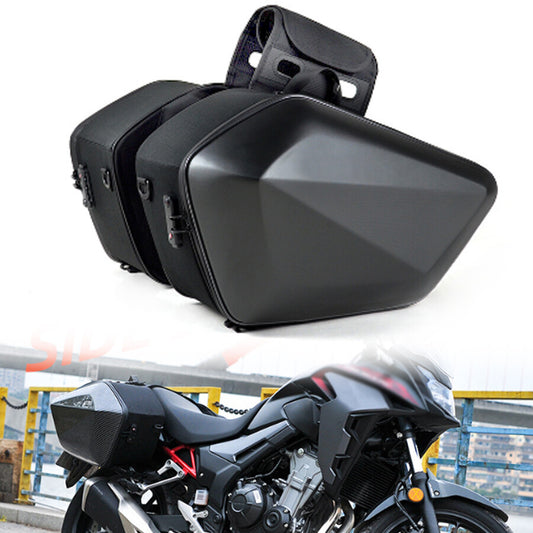 60-liter motorcycle side pocket hanging basket saddle bag waterproof bag luggage storage in the