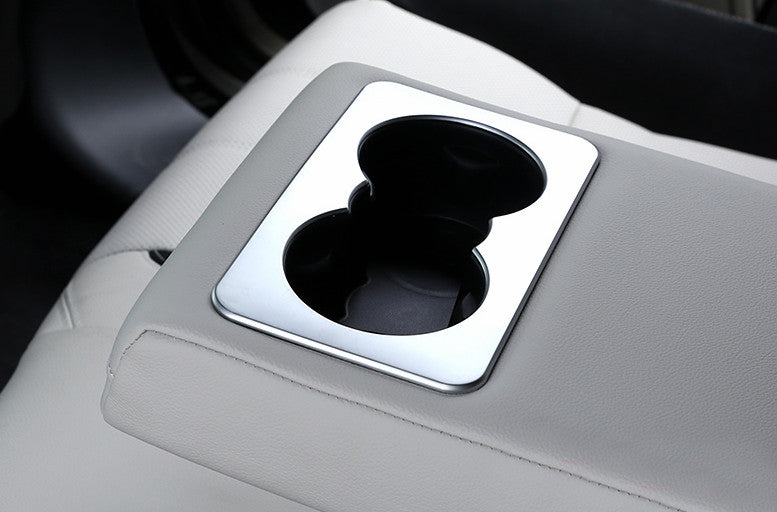 for Range Rover Evoque 2020-2025 Silver Rear Drinking Glass Panel Cover Trim 1P