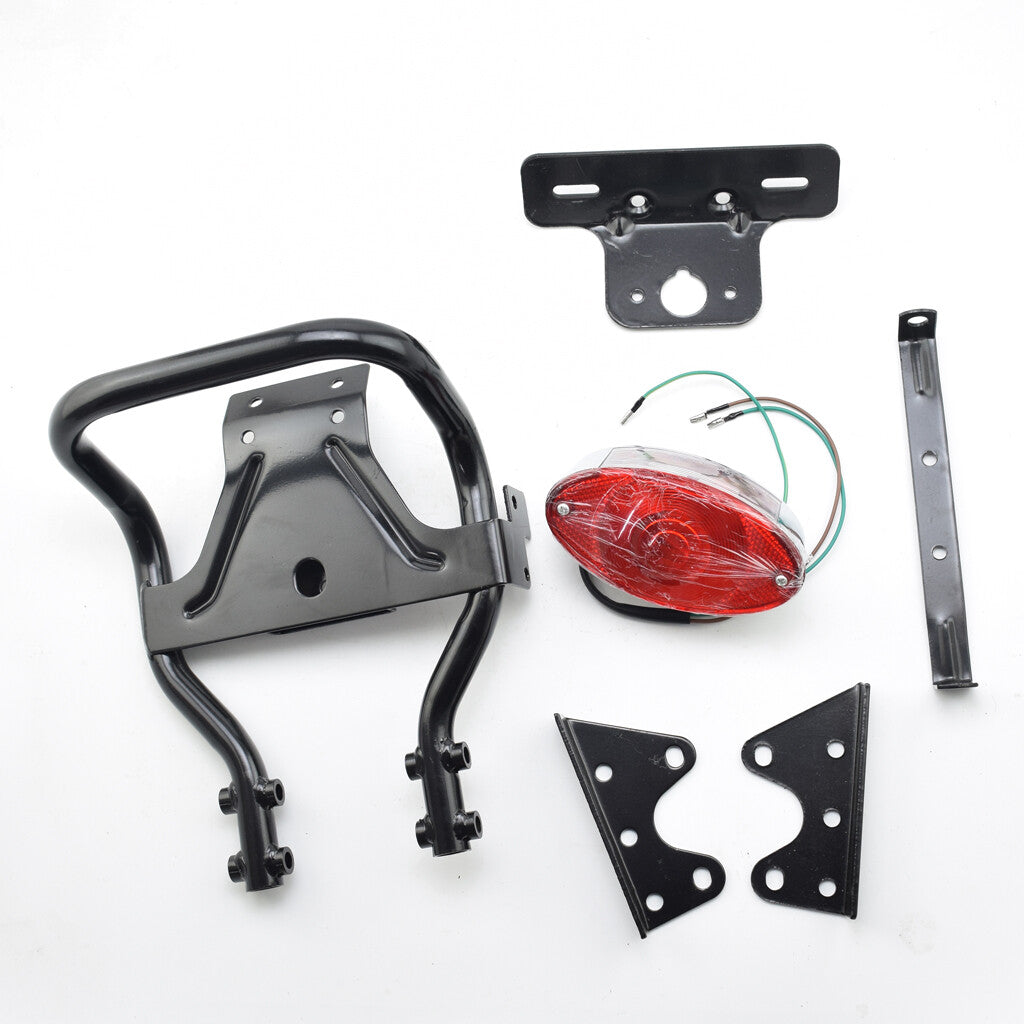 Motorcycle ATV License Plate LED Tail Rear lamp tail Brake for Honda monkey Z50