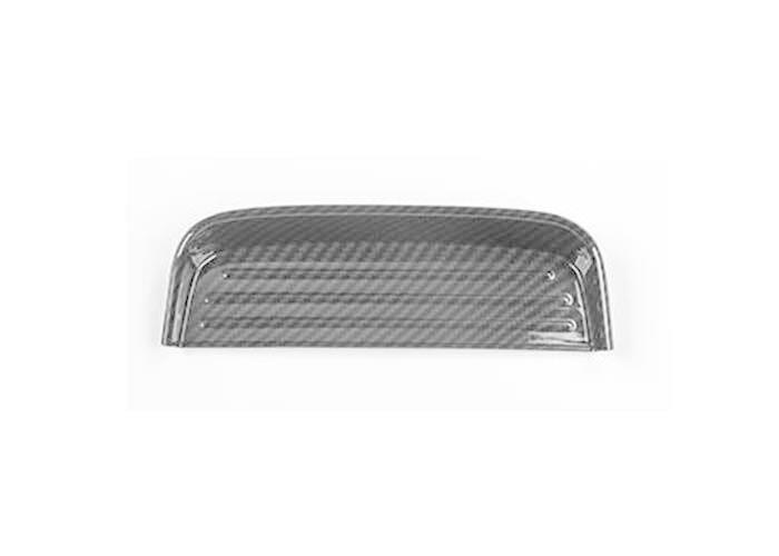 for Ford for Mustang 2015-2022 Carbon Fiber Middle Console Cigarette Lighter Trim