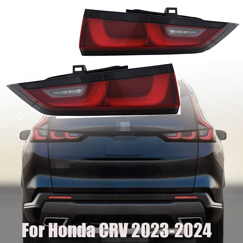 Driver Passenger Side Fits for Honda CRV 23-24 EXL Sport LED Inner Tail Light Set