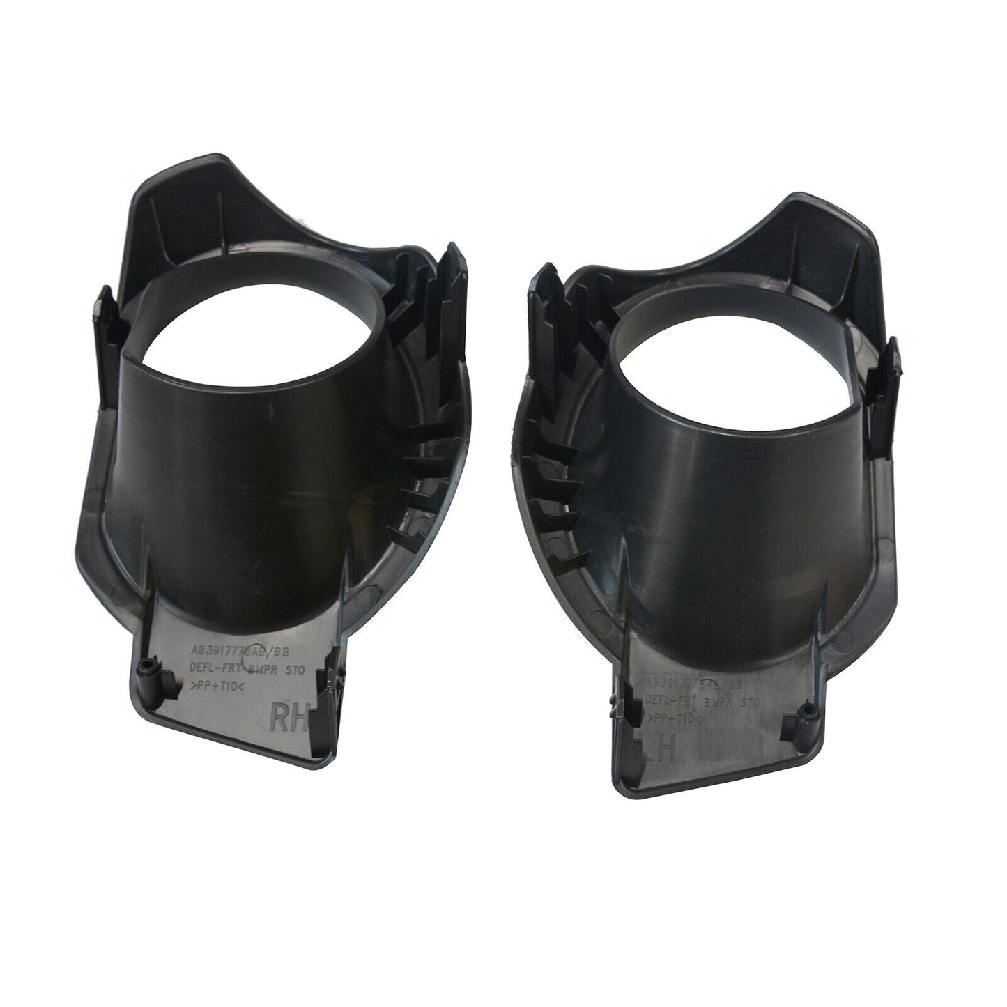 1Pair Front Bumper Fog Light Cover Fog Lamp Bezels Fit for Ford Ranger 2012-2015