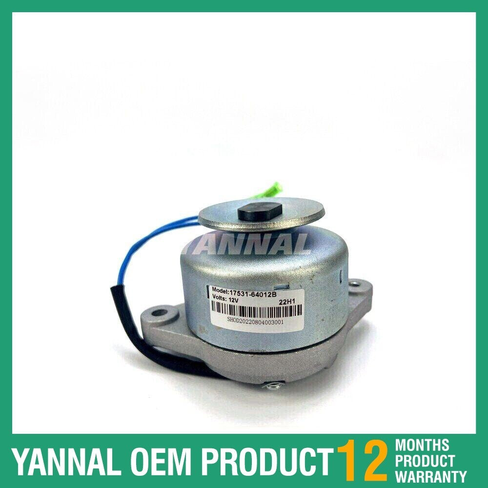 new D722 12V alternator 17531-64012 for Kubota diesel engines.