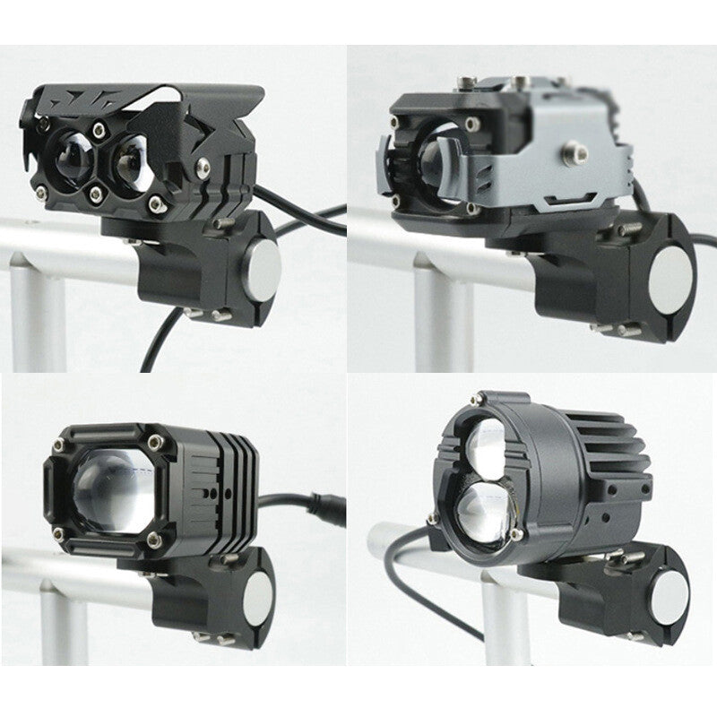 LED light mounting bracket for all-terrain vehicles and motorcycles, fog light extension rod frame bracket