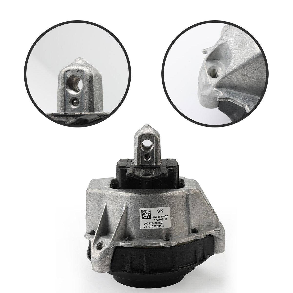 Left+Right 2019-2023 for BMW 330i 430i 2.0L 22117581617 2Pcs Engine Motor Mount