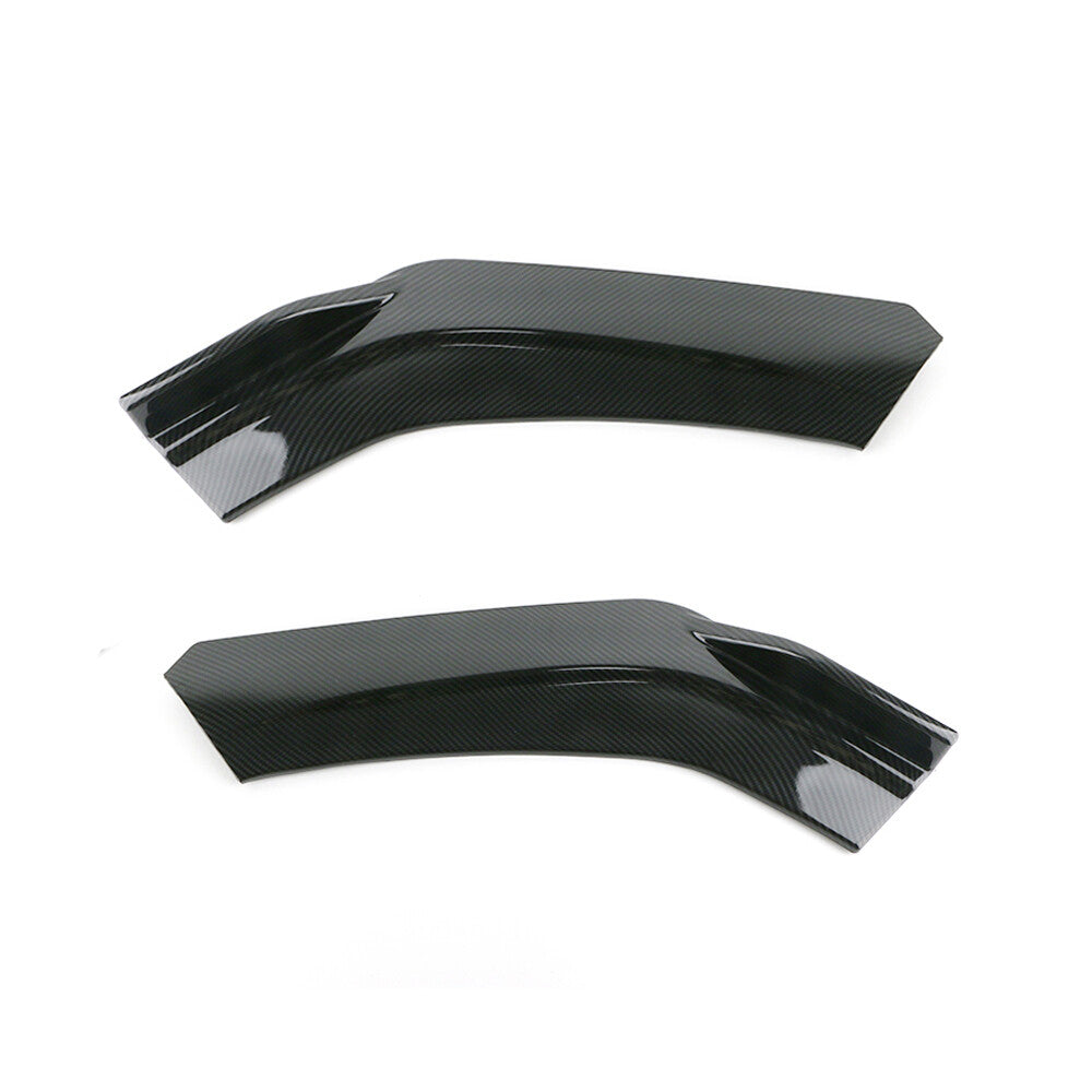 Universal carbon fiber bumper, WINGLET lip side skirt splitter, Canard diffuser