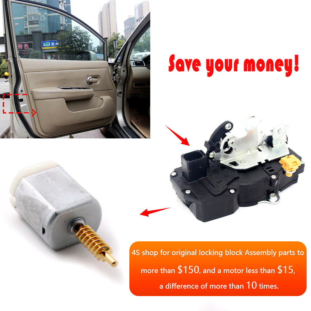Central Door Lock Actuator Motor 80501-JD000 for 2006-13 for Nissan Qashqai J10 MK1
