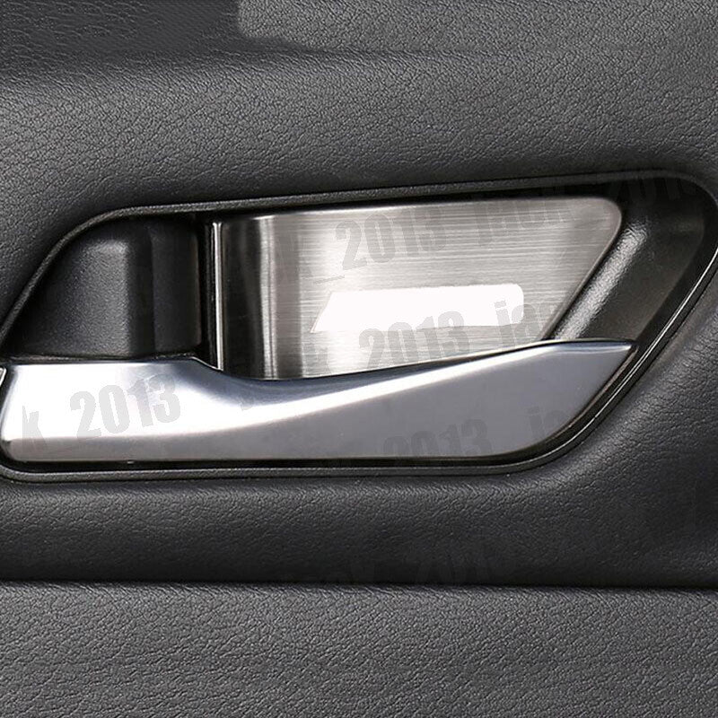 for Nissan Teana Altima 2019-2022 Silver Interior door bowl sticker trim 4pcs