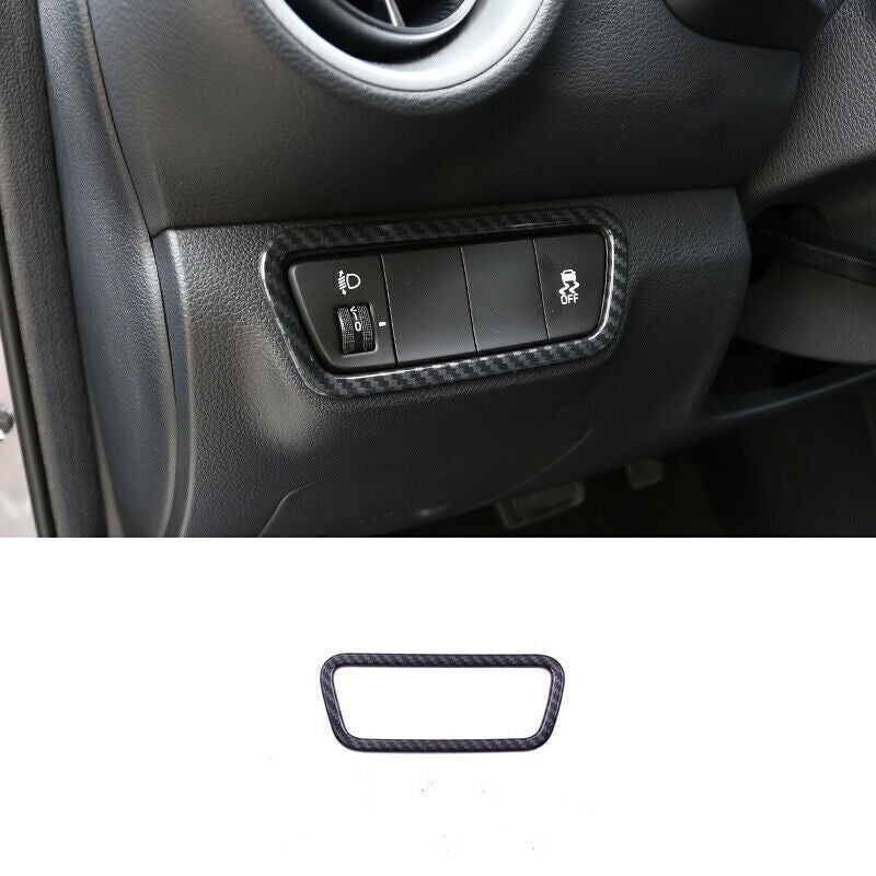 Carbon Fiber Abs Full Set Interior Moulding Cover Trim for Kia Forte K3 19-2021