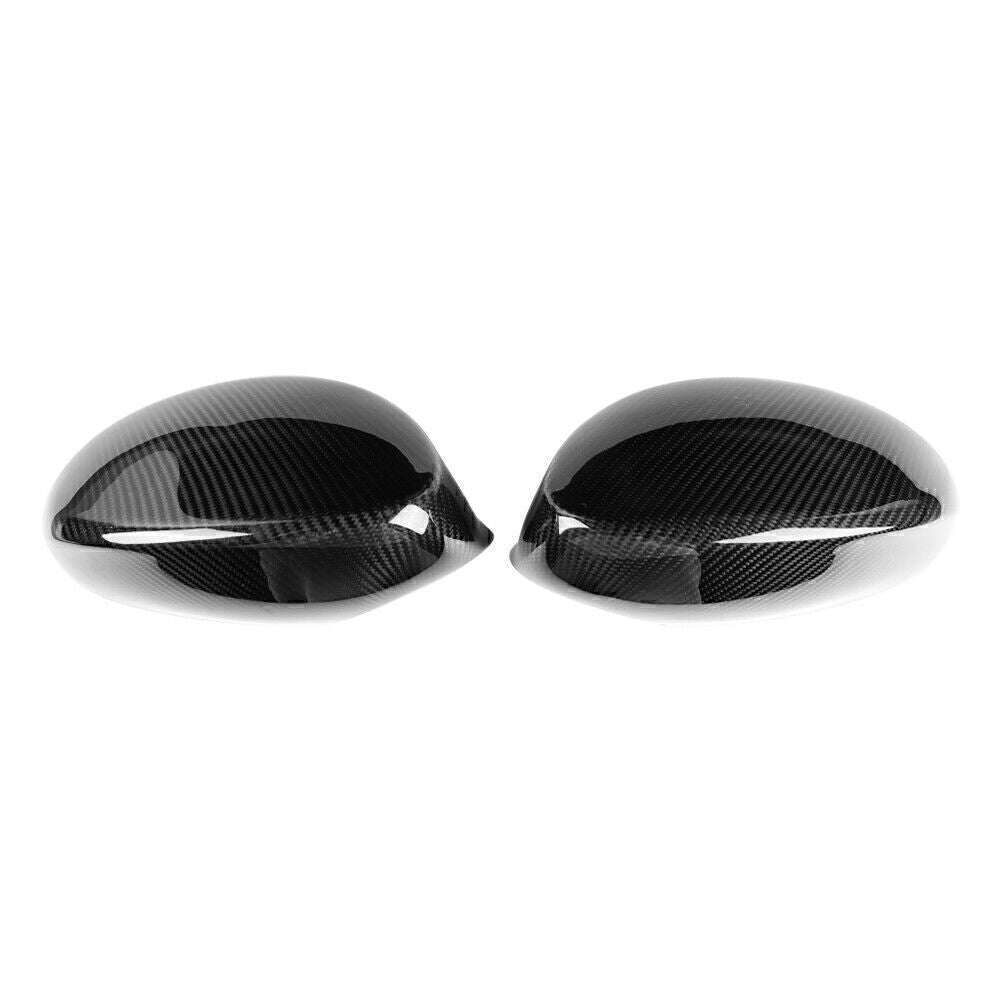 Real Carbon Fiber Add-On Side Mirror Cover Caps for 2007 2008 2009 for BMW E92 E93