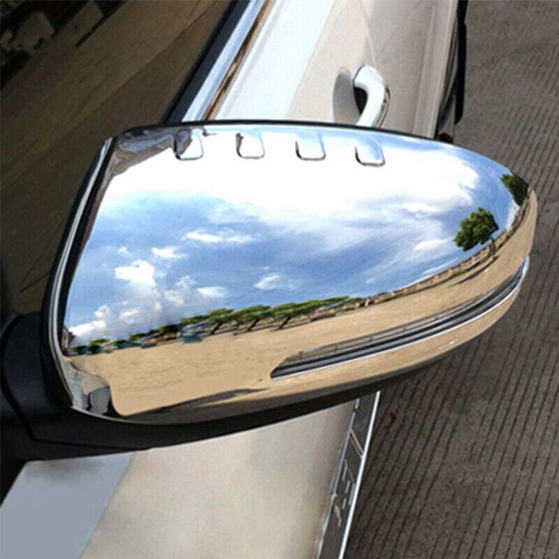 For 2011-2015 for Kia Optima K5 Chrome ABS Side Door Rear View Mirror Cover Trims