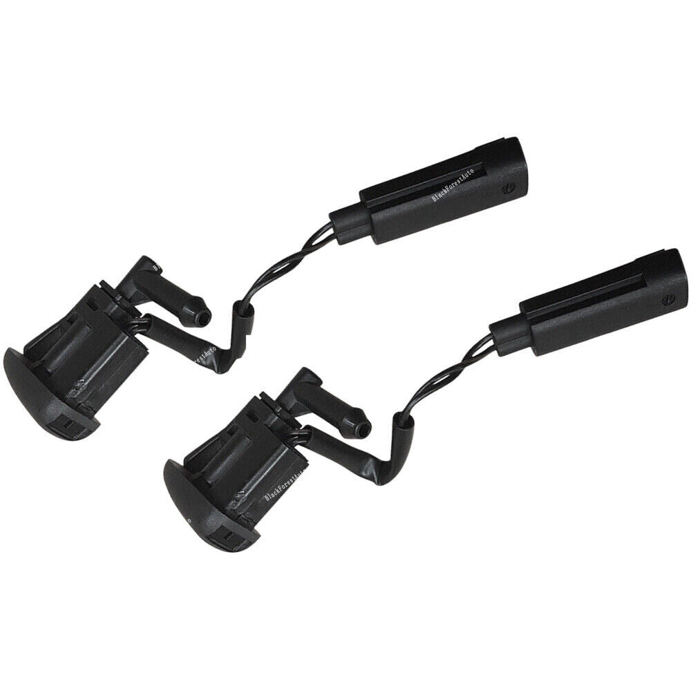 2x for BMW 1' E81 1' E88 E85 for X5 E53 Windshield Heated Spray Nozzle 61667110851