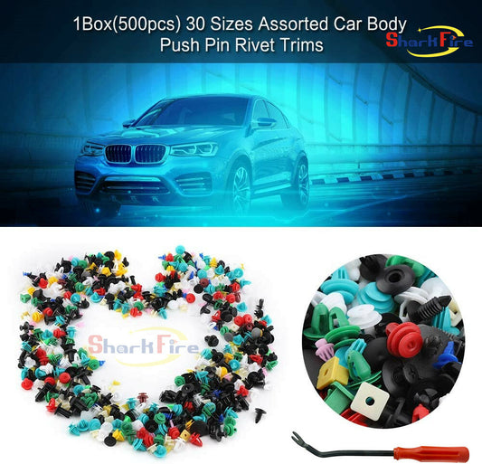 Universal Rivets for Car Body, Door Bumper, Mudguard Lining, and Decorative Panel Clips - Categories