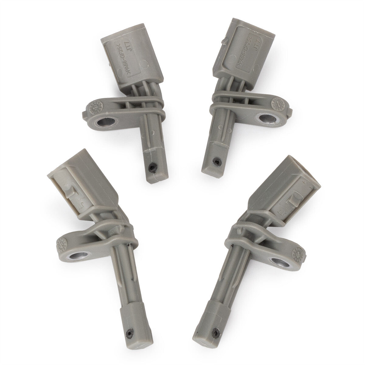 4 wheel speed sensors suitable for Volkswagen Eos, for Passat B6, B7, for Golf MK6, Beetle, Touran Eos, and for Audi A3.