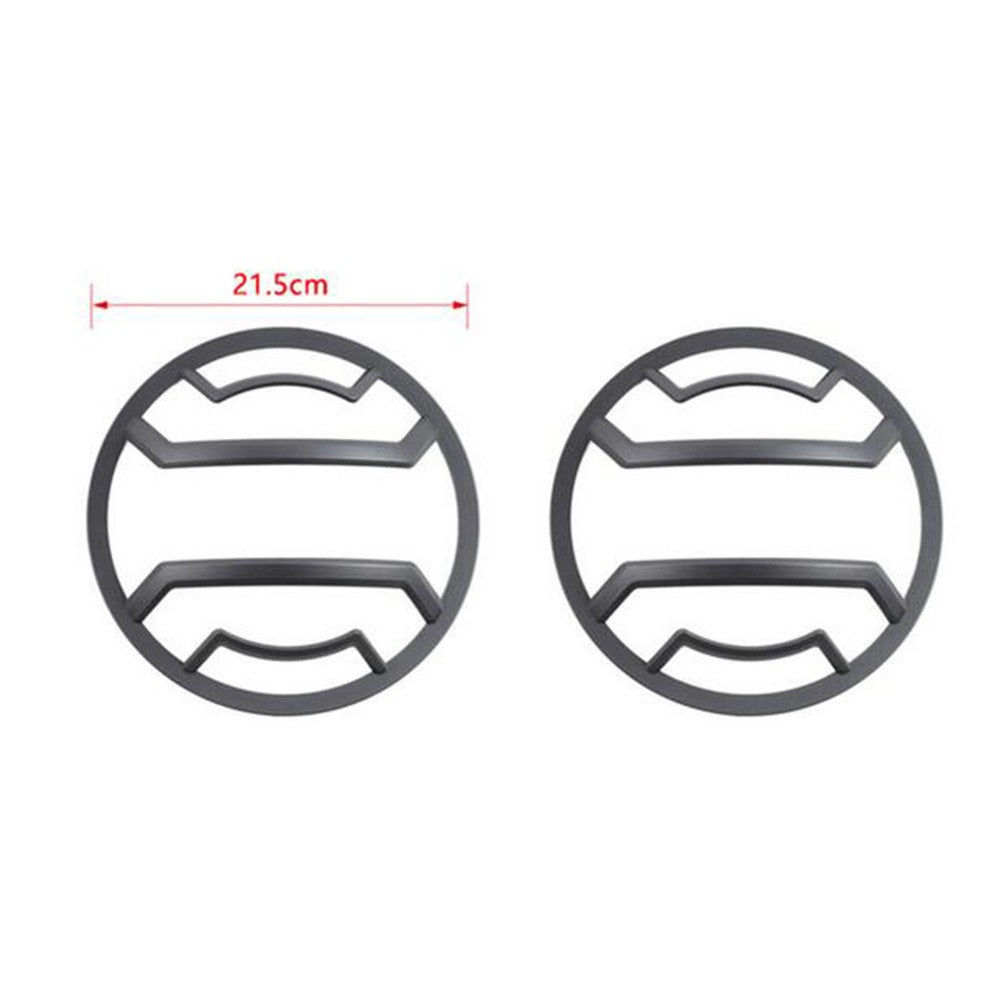 2x Front Headlight Lamp Guard Cover Trim for Jeep for Wrangler JL 2018+ Accessories