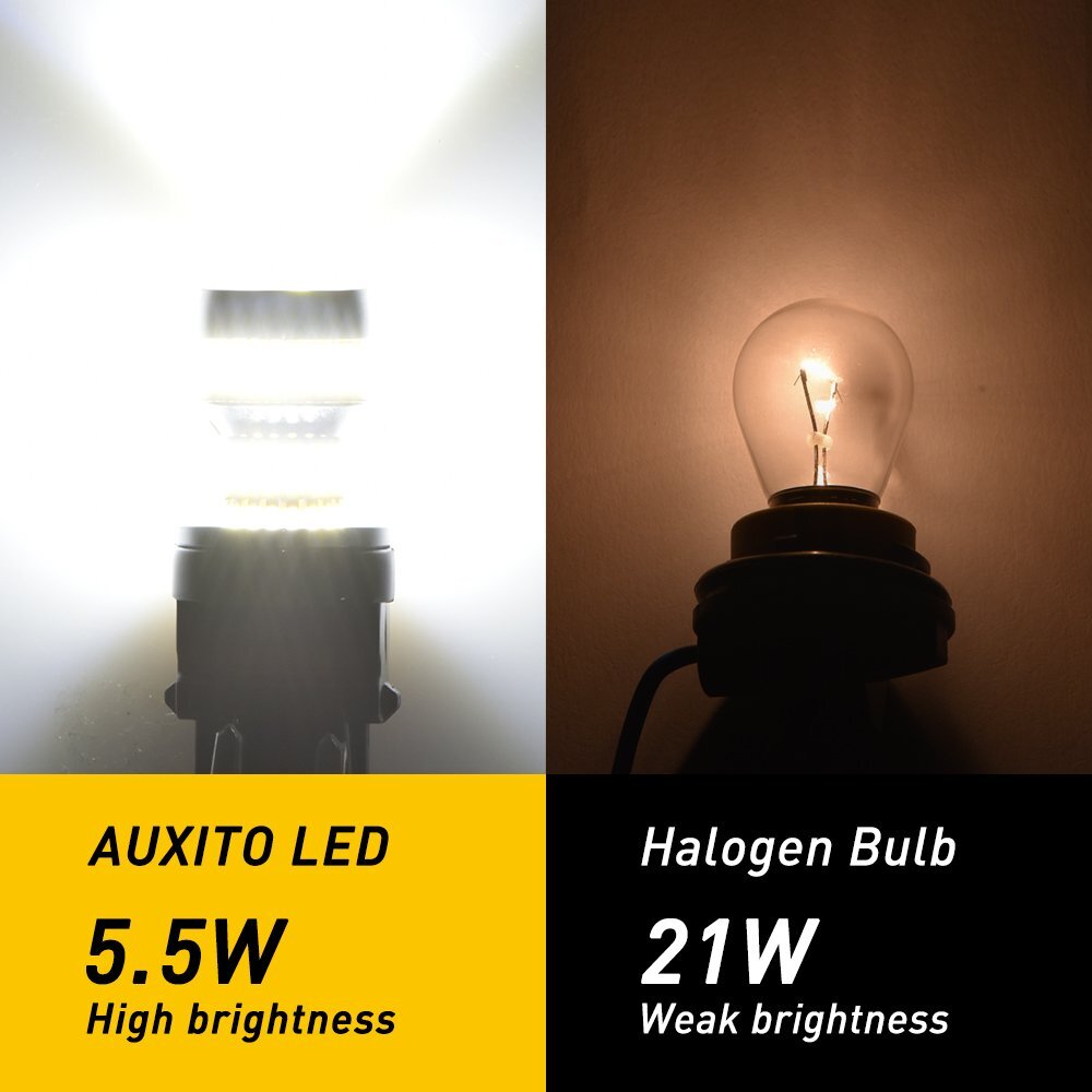 AUXITO 3157 3156 LED Tangtaitai Whitening Film F-150 6500K