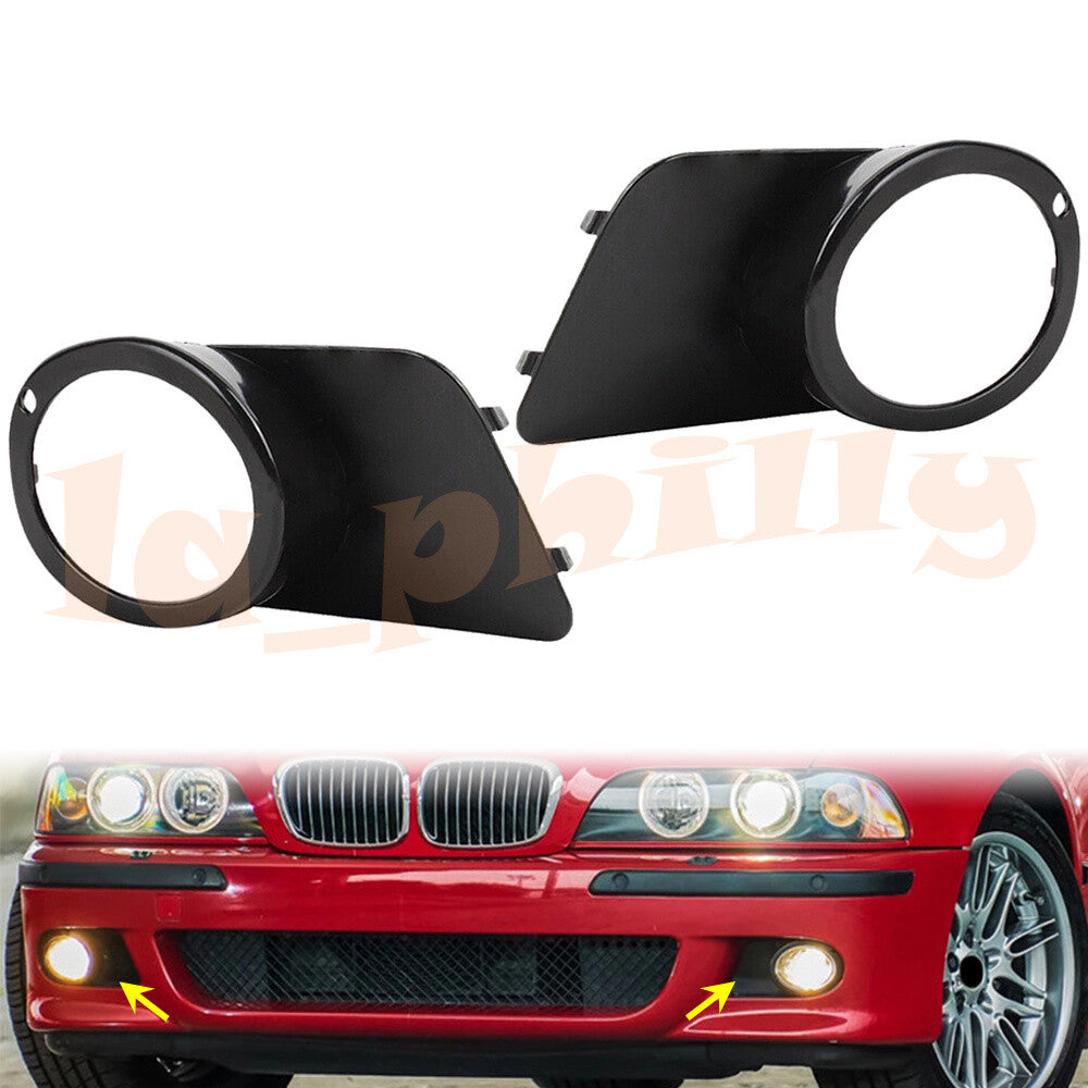 for BMW M5 1999 2000 2001 2002 2003 RHLH Fog Spot Light Cover Surround Frame