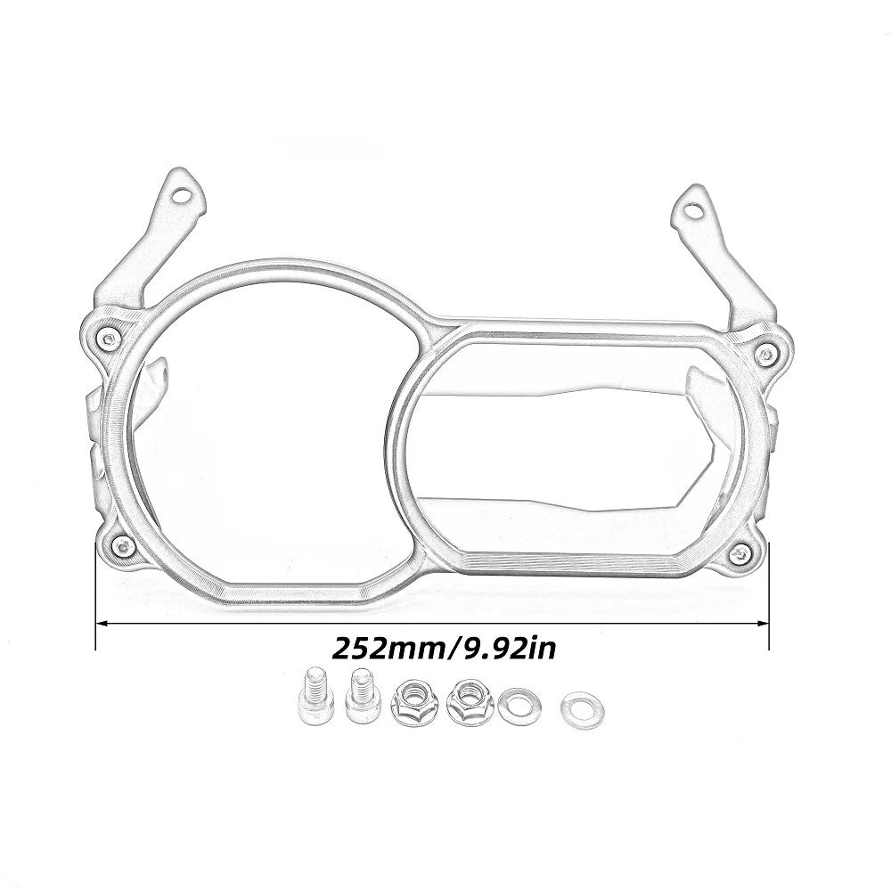 Headlight Guard Head Light Cover Grille Protection for BMW R 1200 1250 GS ADV LC