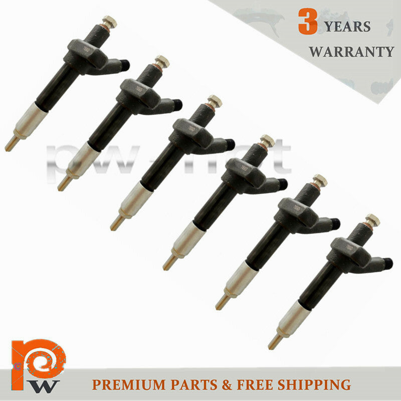 6-piece fuel injector 23600-78301-71 suitable for Toyota forklifts 8F 7F 13Z 2Z