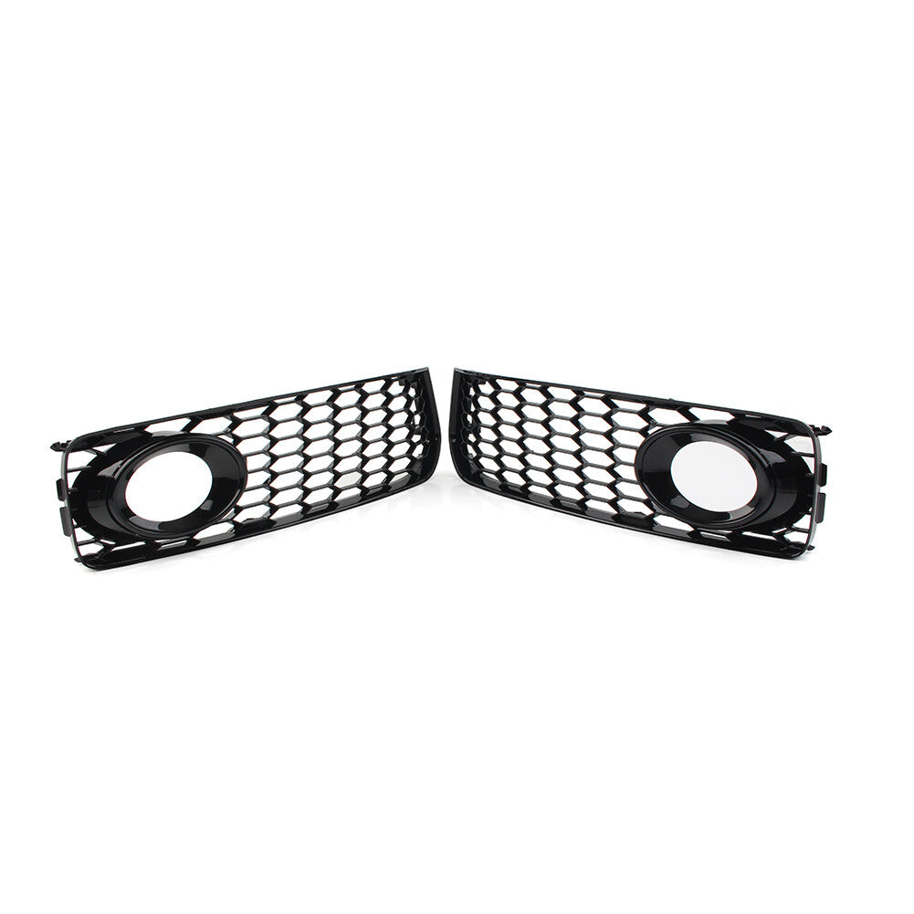 Honeycomb front bumper fog light grille cover suitable for Audi A5 S5 B8 RS5 08-12