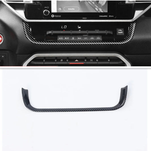 Carbon fiber center console dashboard trim suitable for Toyota Tenderra 2022 2023