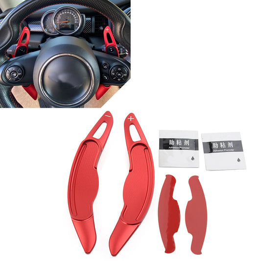 Fit for BMW for Mini F54 F55 F56 F57 Red Steering Wheel Shift Paddle Shifter Extension