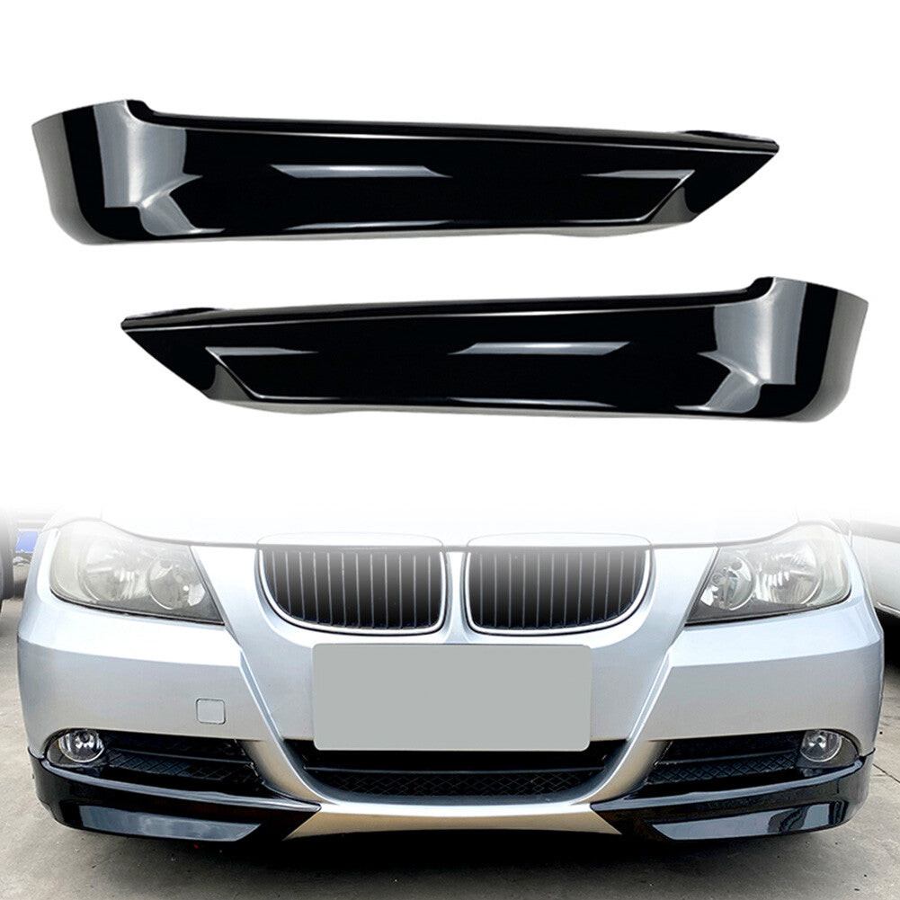 Front Bumper Lip Aprons FIT for BMW 3 Series E90 E91 320i 330i 2005-2008