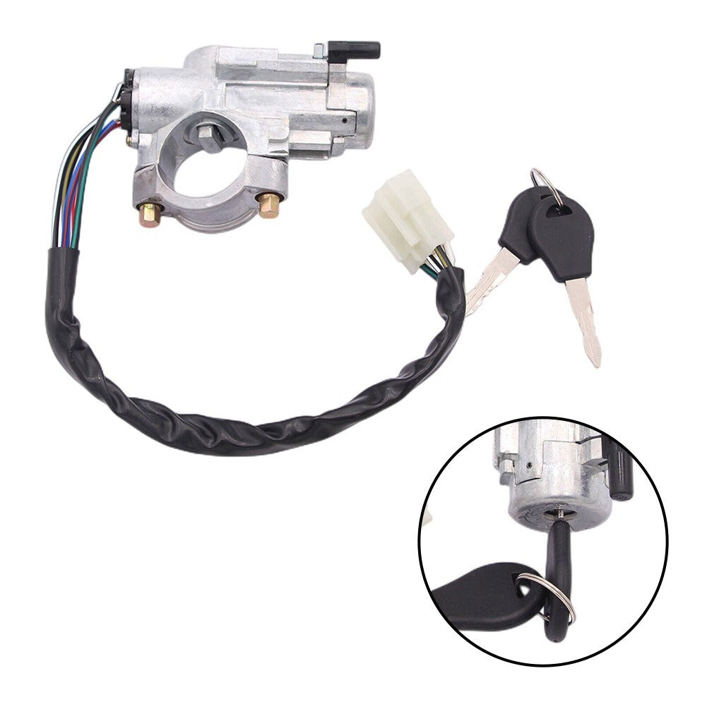 for Nissan 86-94 D21 95-96 Pickup Pathfinder Ignition Switch W/ Lock Cylinder