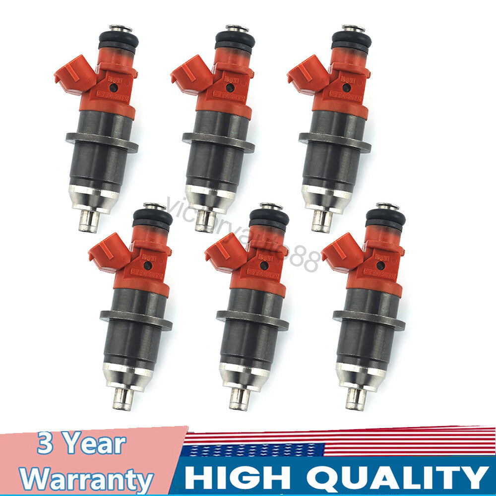 6 fuel injectors for Yamaha HPDI 150-200 outboard motor, HP 68F-13761-00-00, E7T25071