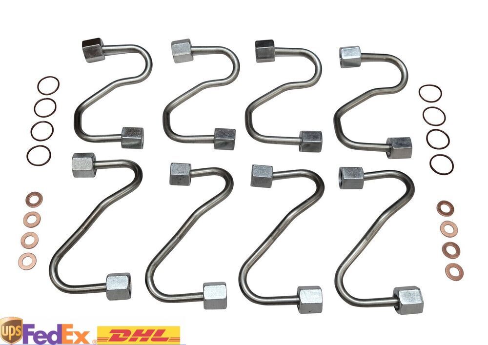 Fuel Rail Injector Lines for 2017+ 6.6l L5P L5D Duramax