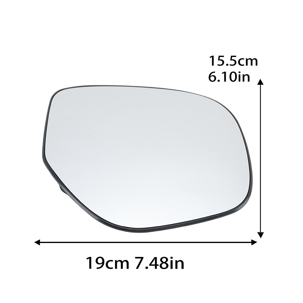 2¡Á F¨¹r for Mitsubishi Outlander 2013-2020 Spiegelglas Au?enspiegel Links+Rechts NEU