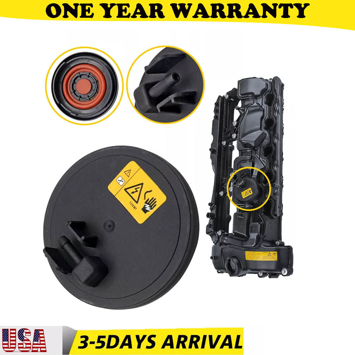 Valve Cover PCV N55 For 11-16 for BMW X1 X3 X5 X6 M235i 335i 435i 535i 11127570292