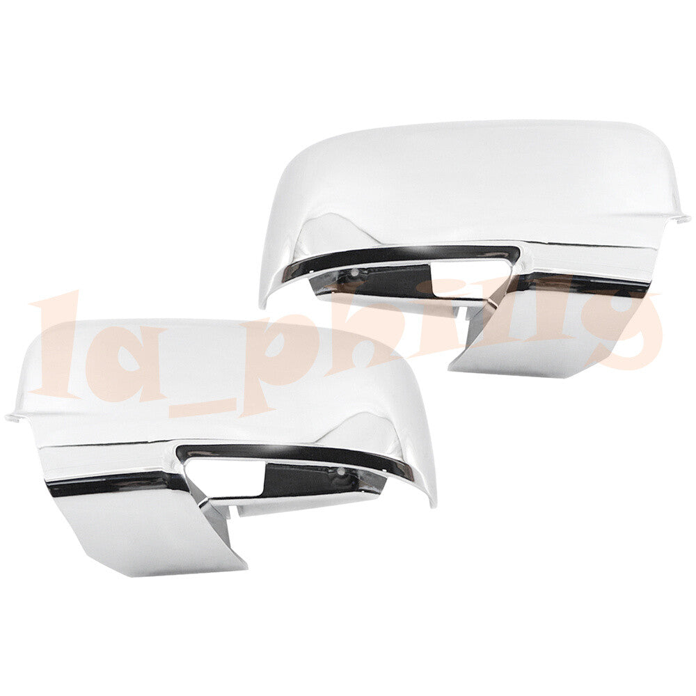 2 Side Wing Mirror Cover Cap Chrome for 2013-2018 for Ram 1500 2500 3500 4500 5500