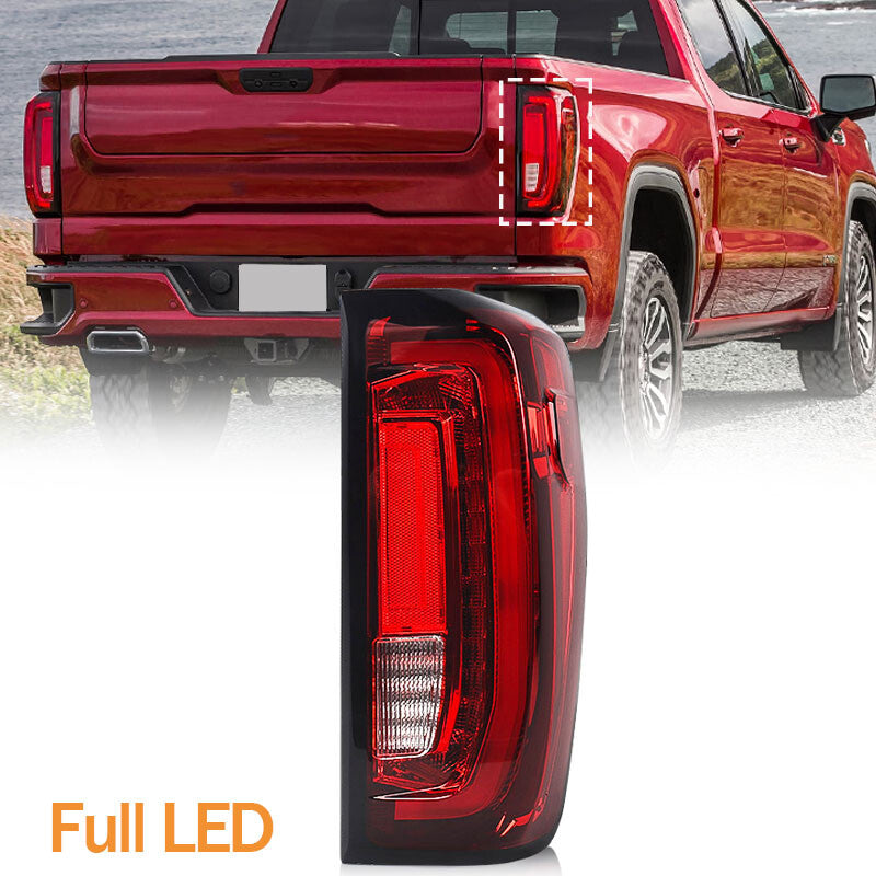 2019-2023 for GMC for Sierra 1500 Factory All-LED Taillights and Brake Lights