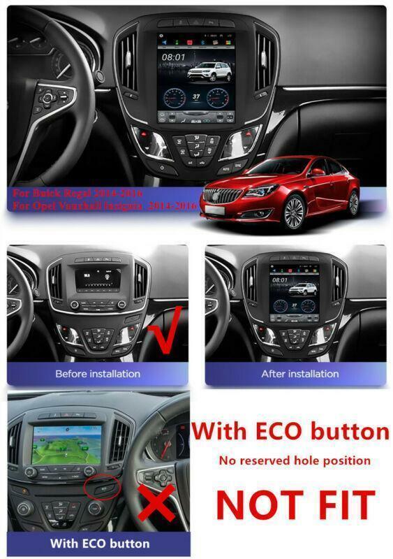 For 2014-2016 for Buick Regal 9.7 Android 10.1 Radio Stereo Player GPS Navi 2+32GB