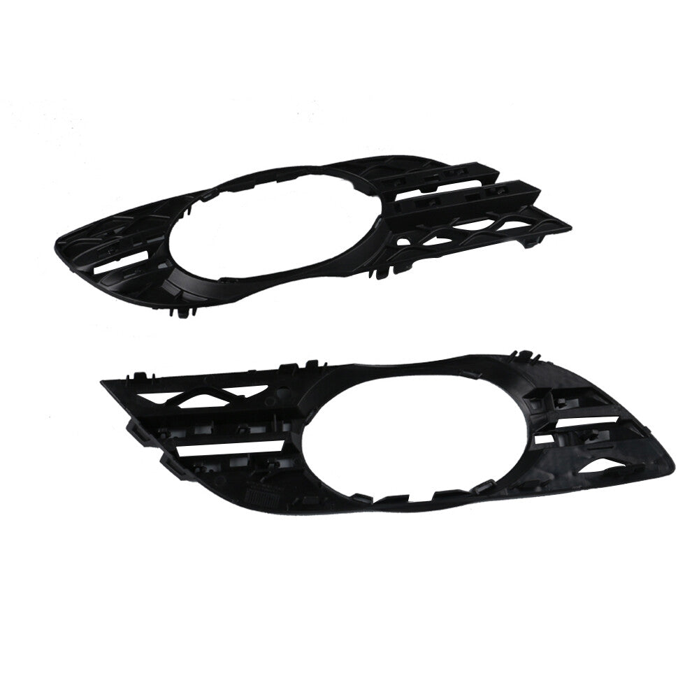 Front Fog Light Grille Chrome Trim Cover Set for 2007-09 for Mercedes E-Class W211