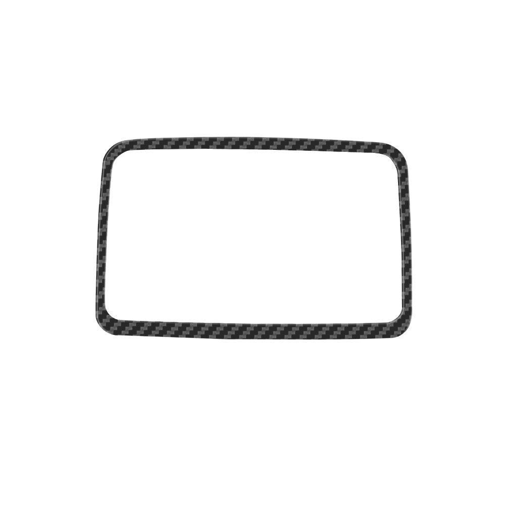 Carbon Fiber Dashboard Above Storage Frame Cover Trim for Ford Ranger 2019-2022