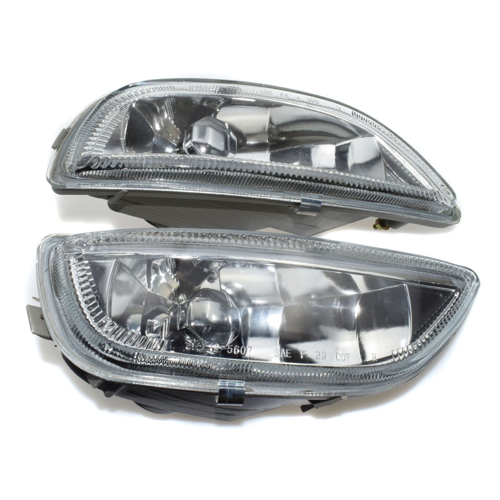 2 pieces suitable for 01-02 for Toyota for Corolla clear lens BUMPER DRIVING FOG BULBS Lights LH right-hand grip