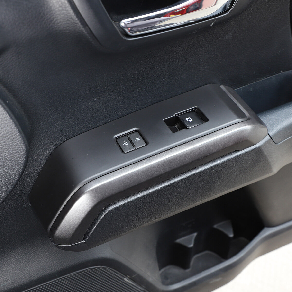 Red ABS air conditioner blade cover decoration suitable for Toyota Tacoma 2016-2022