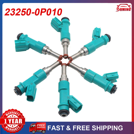 NEW Fuel injectors 23250-0P010 for Toyota for Camry Highlander for Sienna for Lexus ES350
