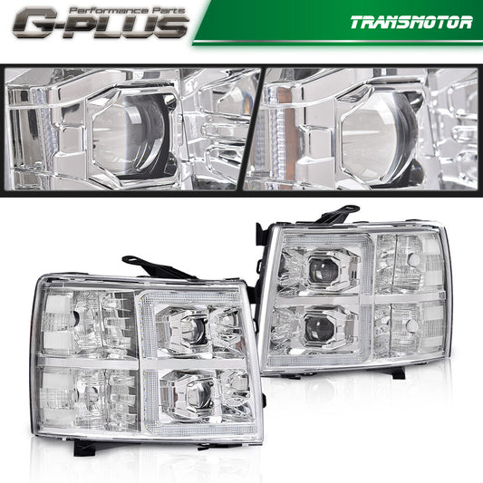 2007-2013 LED DRL (Red, Purple, Red and White) and Cyan, Red and Green Lights